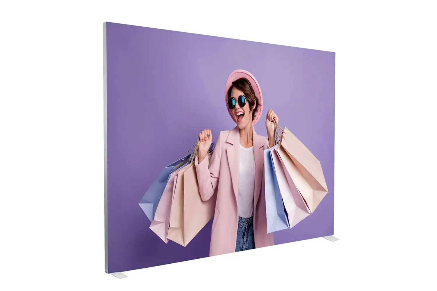 product photograph of a freestanding light box